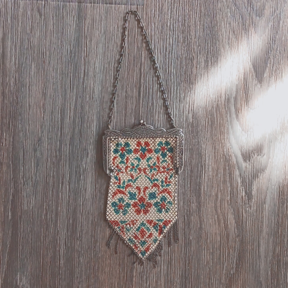 Mandalian Mesh Purse